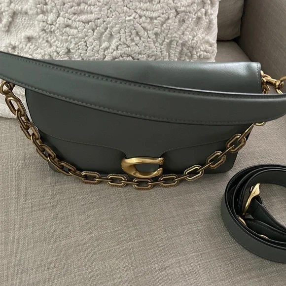 Coach Chain Tabby Shoulder Bag - Picture 11 of 12